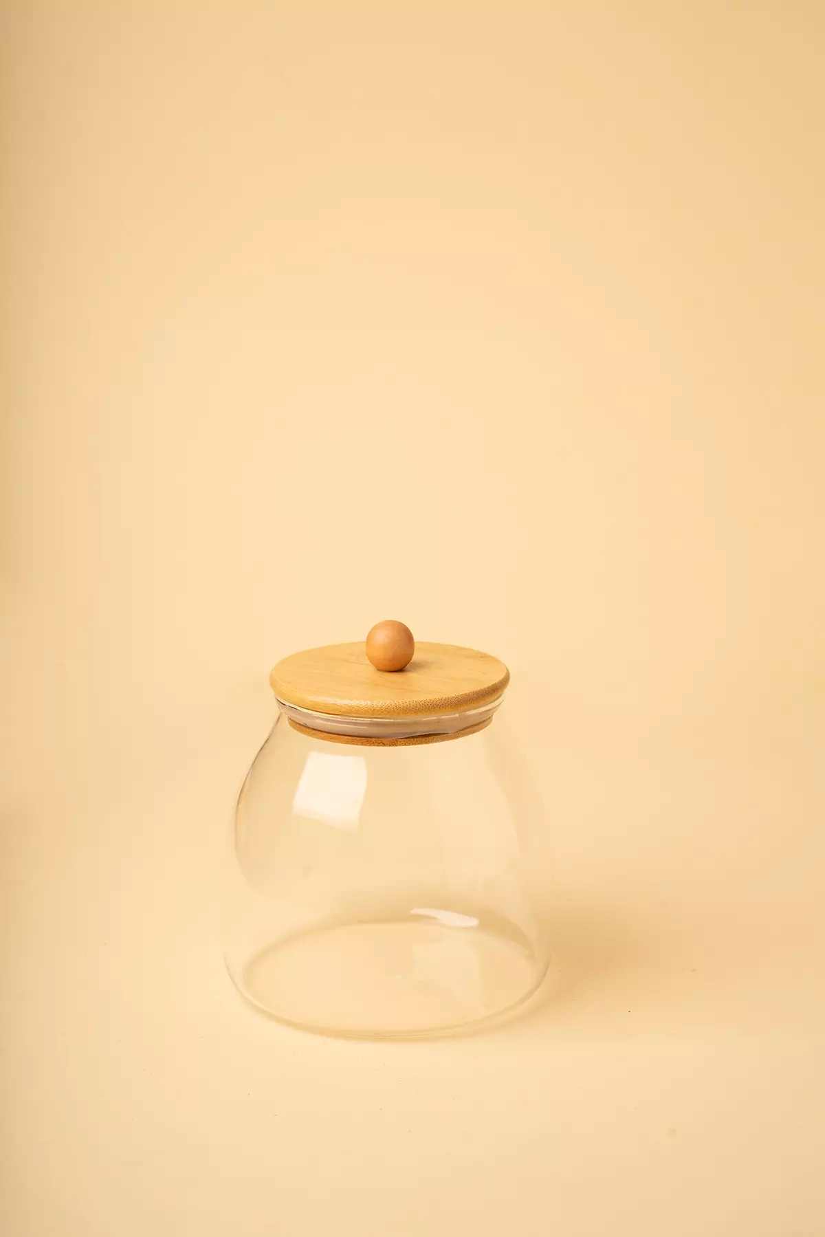 بانکه خمره ای درب بامبو